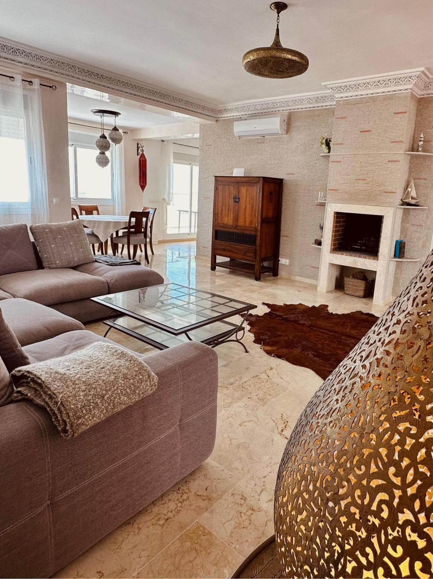 Asilah Vip - Haut Standing - Vue Mer - Piscines - Plage A 5 Minute - Garage Privee - Acces Pmr Ngoại thất bức ảnh